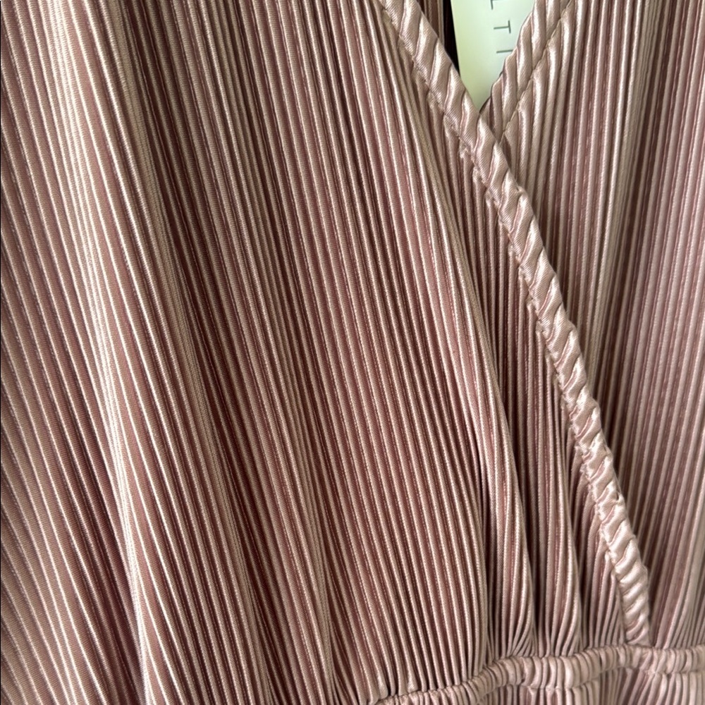 New NWT Baltic Born Athena Pink Pleated Maxi Dress sz S - Picture 8 of 8